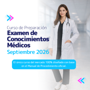 Curso de Preparación Examen de  Conocimientos Médicos Septiembre 2026